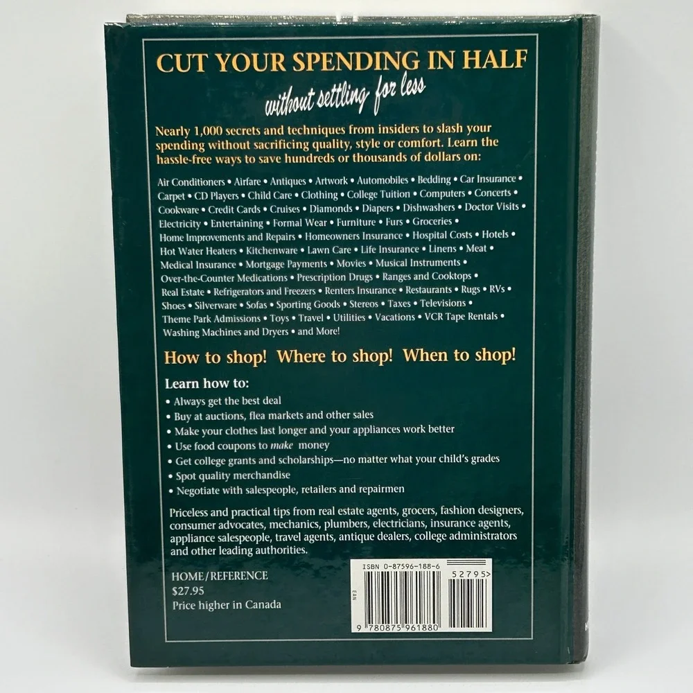 Cut Your Spending In Half W/O Settling For Less Rodale Press Hardcover Finance‎